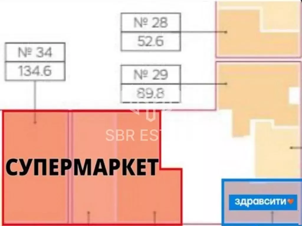 Торговая площадь (59 м) - Фото 0