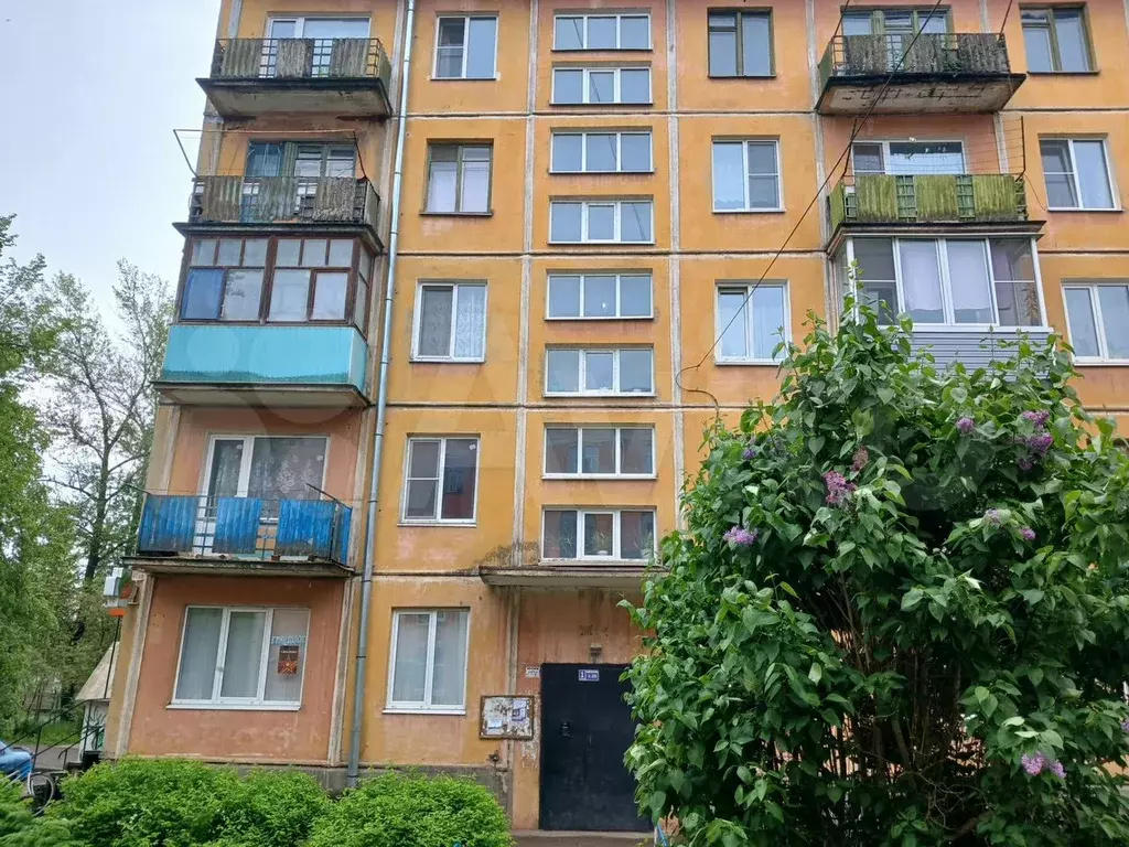 1-к. квартира, 32 м, 3/5 эт. - Фото 0