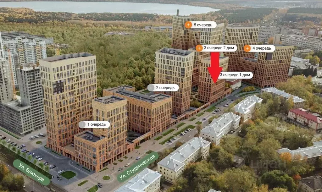 2-к кв. Свердловская область, Екатеринбург Втузгородок жилрайон, ... - Фото 0