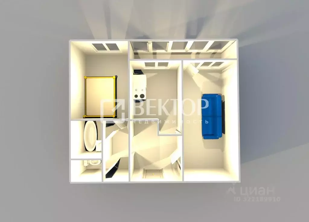 2-к кв. Ярославская область, Ярославль ул. 8 Марта, 14 (51.0 м) - Фото 2