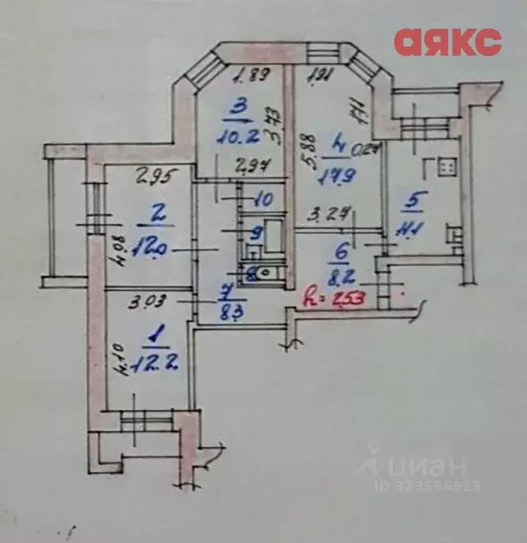 4-к кв. Ярославская область, Ярославль просп. Машиностроителей, 5/2 ... - Фото 2