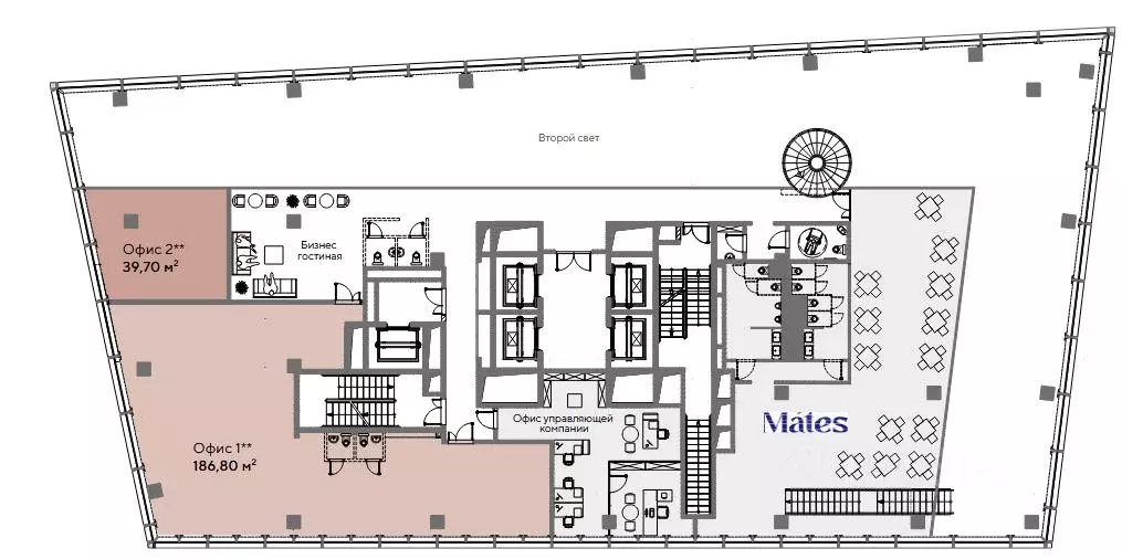 Офис в Москва ул. Обручева, Вл23 (226 м) - Фото 1