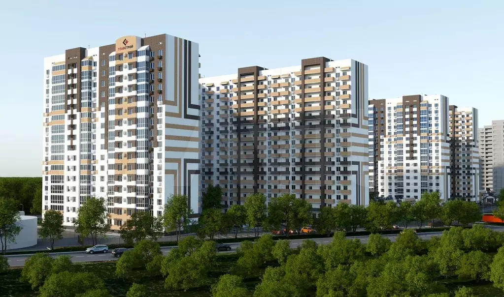 3-к. квартира, 72 м, 1/16 эт. - Фото 1