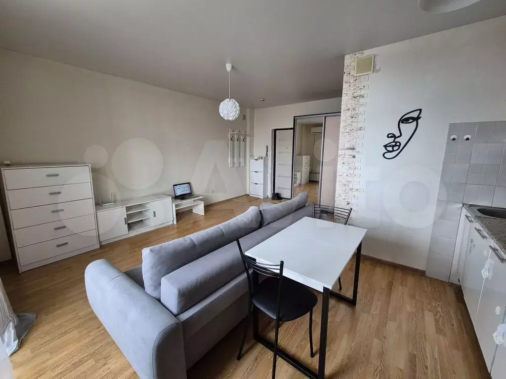 Квартира-студия, 28 м, 9/10 эт. - Фото 1