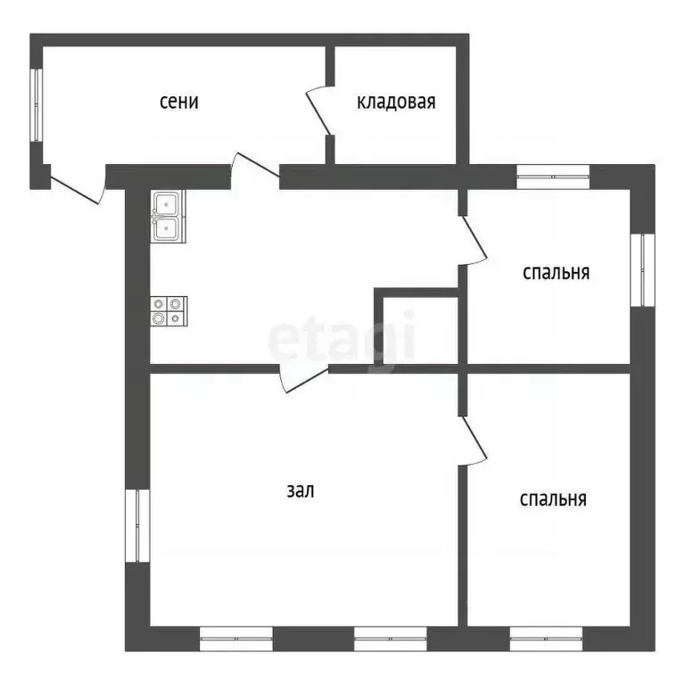 Дом в Челябинская область, Пласт Садовая ул., 30 (39 м) - Фото 1