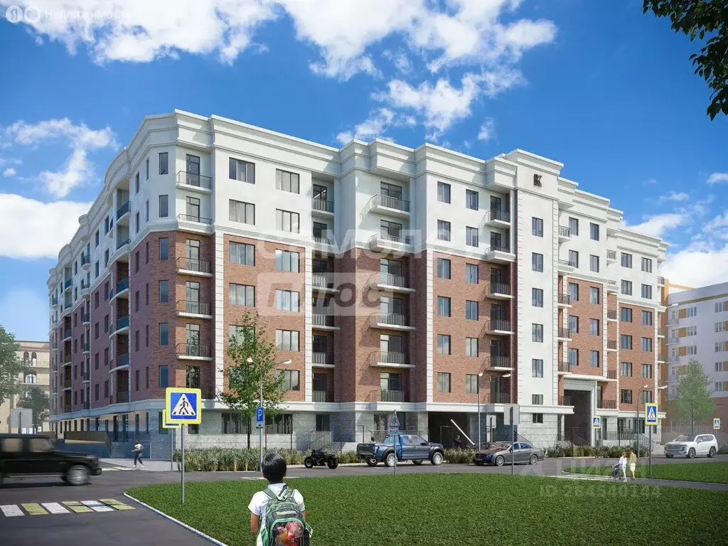 1-комнатная квартира: Астрахань, Кремлёвская улица, 1 (58.6 м) - Фото 0