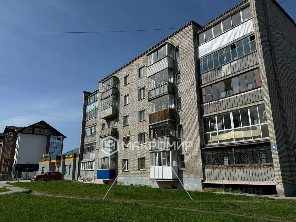 1-к кв. Новосибирская область, Обь Октябрьская ул., 8 (31.4 м) - Фото 0