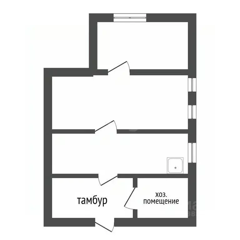 Дом в Красноярский край, Красноярск ул. Березина, 24 (44 м) - Фото 2