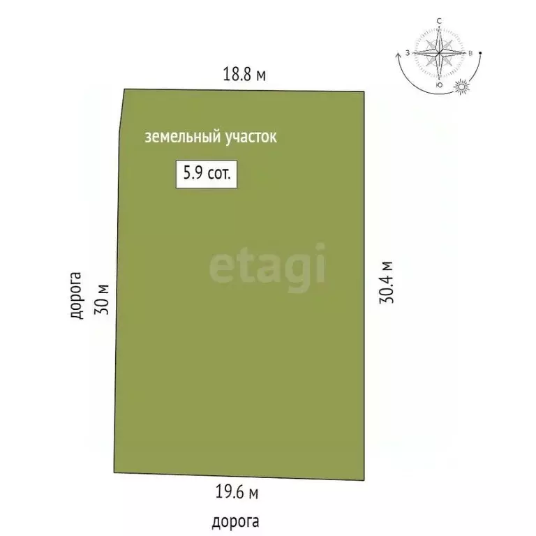 Участок в Ростовская область, Сальский район, Гигантовское с/пос, ... - Фото 2