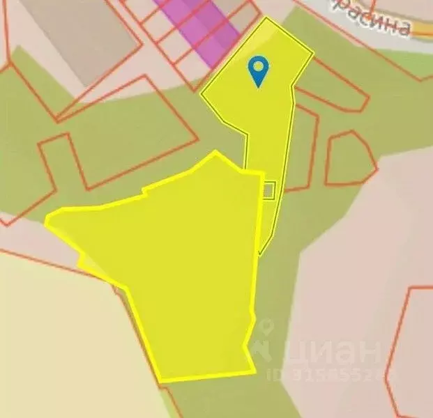 Участок в Крым, Ялта муниципальный округ, Виноградное пгт ул. Красина, ... - Фото 1