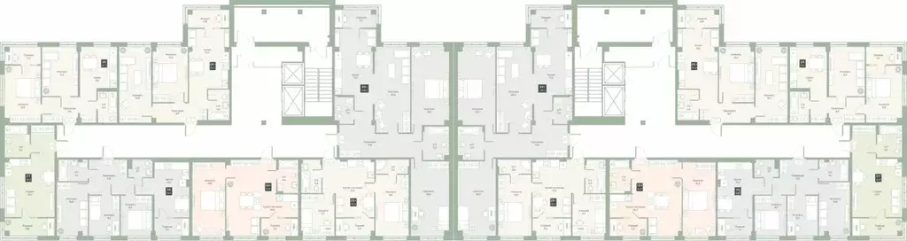 1-к кв. Курганская область, Курган Заозерный жилрайон, 6А мкр, ул. ... - Фото 2