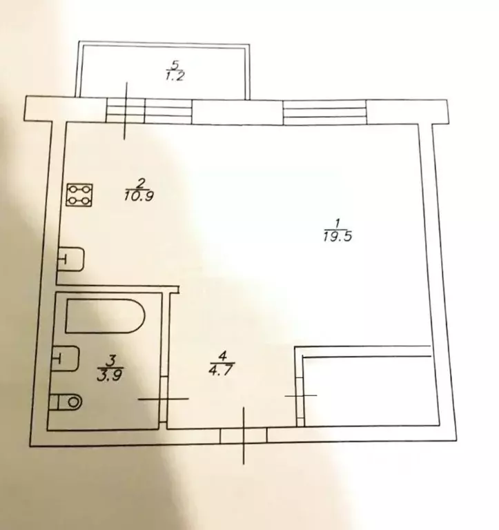 Студия Татарстан, Казань ул. Азата Аббасова, 8 (41.5 м) - Фото 2