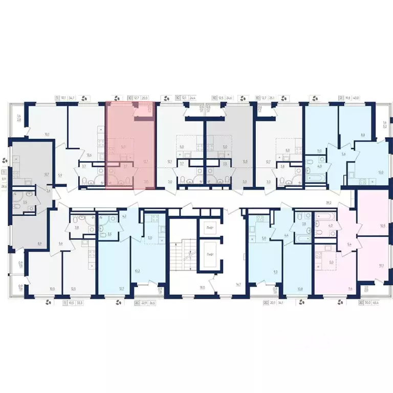 1-к кв. Башкортостан, Уфа бул. Яркий (25.0 м) - Фото 1