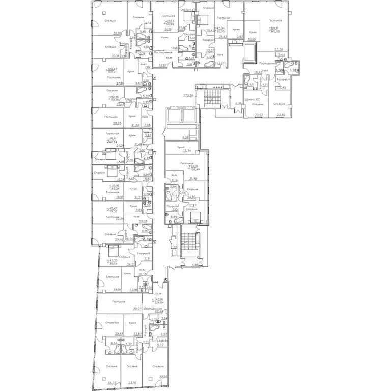 2-к кв. Воронежская область, Воронеж ул. Куколкина, 18 (87.5 м) - Фото 1