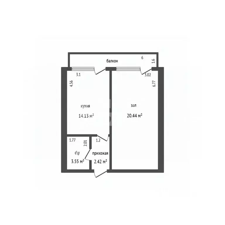 1-к кв. Дагестан, Дербентский район, с. Хазар Центральная ул., 1 (47.0 ... - Фото 2