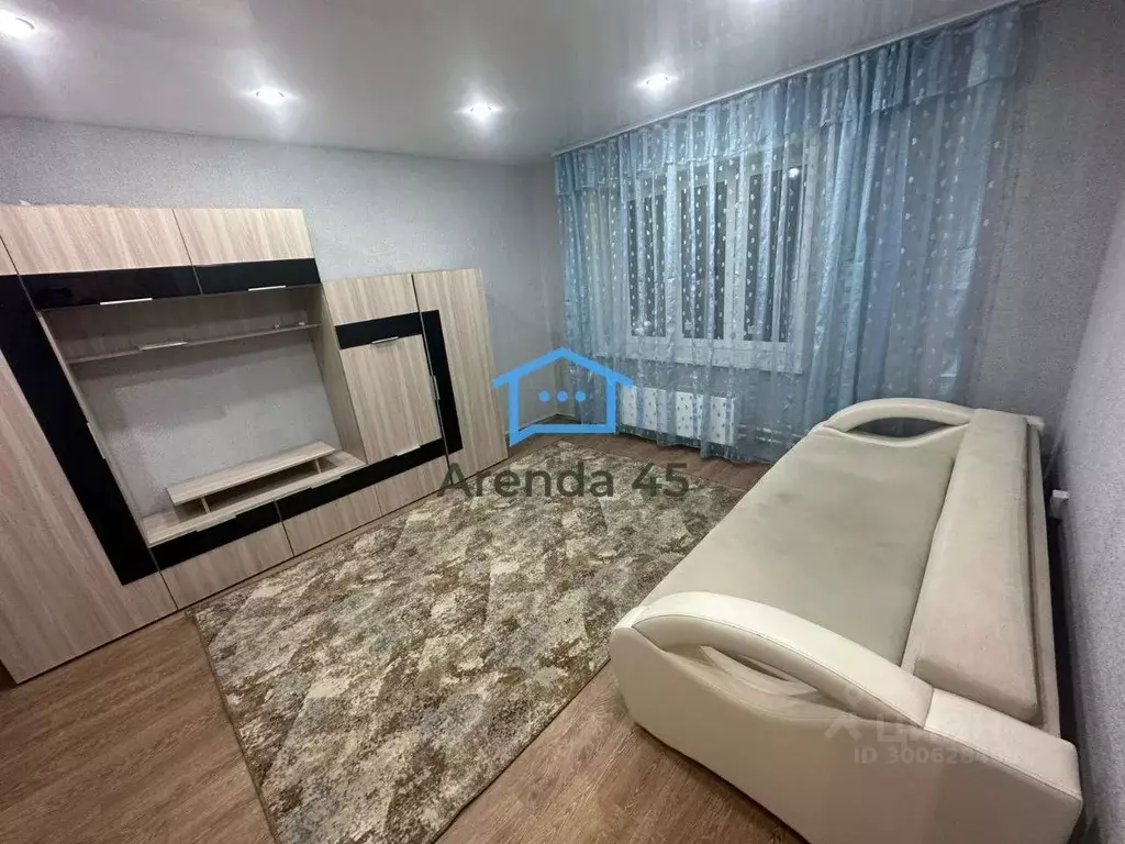 1-к кв. Курганская область, Курган Заозерный жилрайон, 6А мкр, 15к5 ... - Фото 1