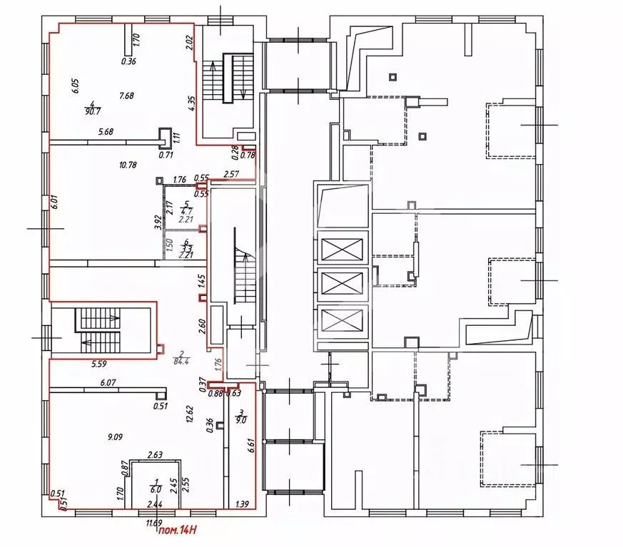 Помещение свободного назначения в Москва Кавказский бул., 51к1 (198 м) - Фото 2