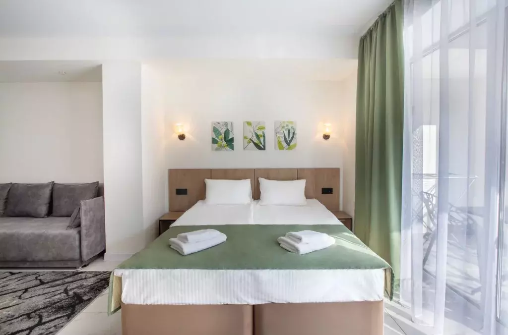 Комната Крым, Алушта ул. Глазкрицкого, 17с2 (60.0 м) - Фото 1