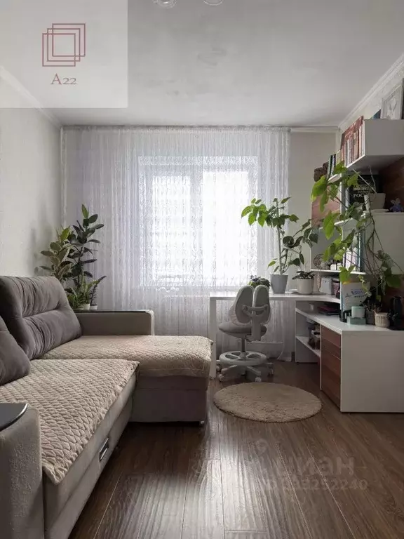 1-к кв. Алтайский край, Барнаул ул. Чеглецова, 62 (33.1 м) - Фото 2