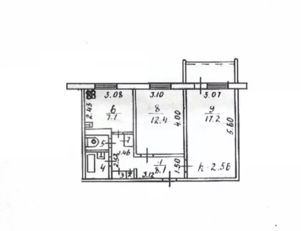 2-к кв. Кировская область, Киров ул. Свободы, 13 (50.4 м) - Фото 0