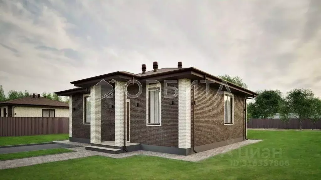 Дом в Тюменская область, Тюменский район, д. Малиновка пер. ... - Фото 1