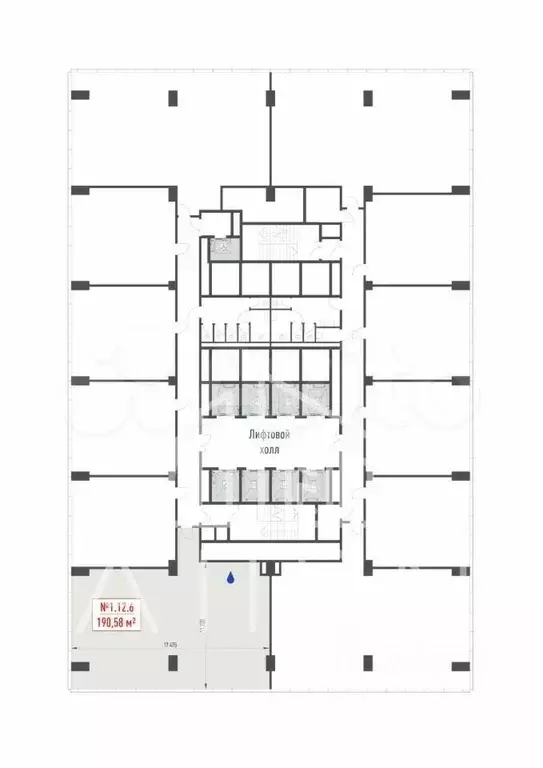 Офис 191м2 - Фото 0