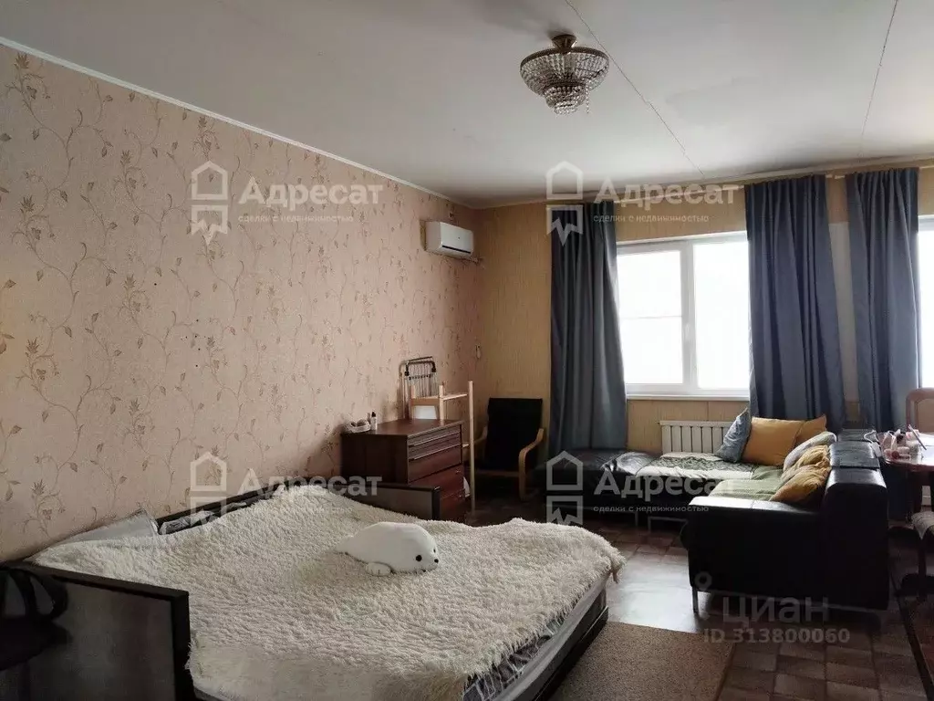 Студия Волгоградская область, Волгоград ул. Зевина, 1Б (42.8 м) - Фото 1