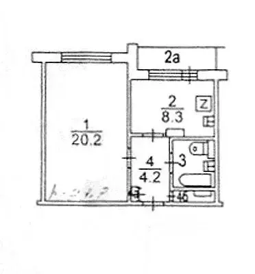 1-к кв. Москва ул. Красного Маяка, 17К2 (37.0 м) - Фото 1