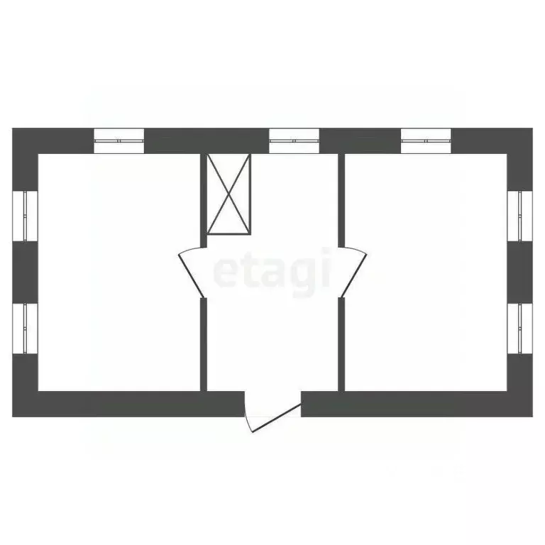 Дом в Кемеровская область, Новокузнецк Гаванская ул., 8 (42 м) - Фото 1