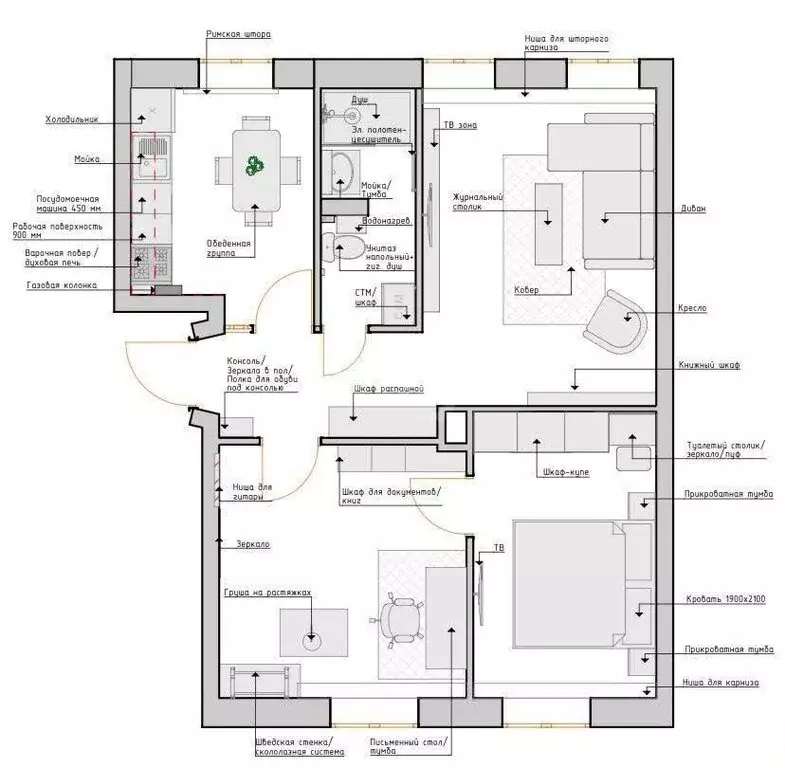 3-комнатная квартира: Ижевск, Пушкинская улица, 186 (59.3 м) - Фото 1