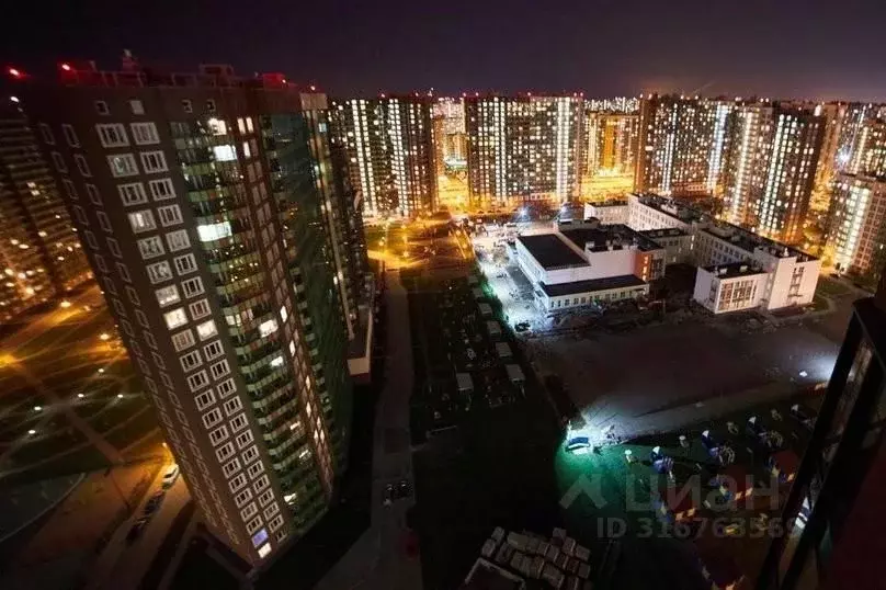 1-к кв. Ленинградская область, Мурино Всеволожский район, бул. ... - Фото 1