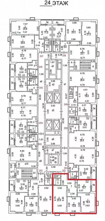 Аукцион: 3-к. квартира, 84,4 м, 24/24 эт. - Фото 1