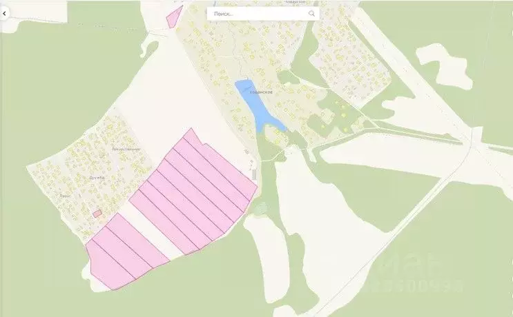 Участок в Московская область, Истра муниципальный округ, д. Хованское  ... - Фото 1