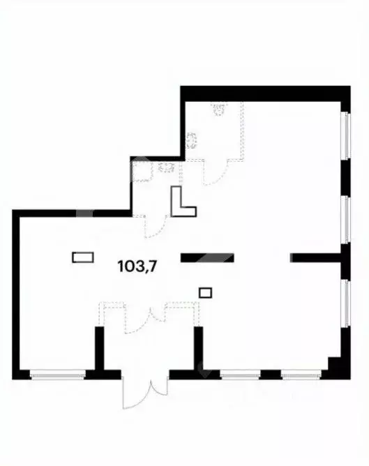 Торговая площадь в Москва Муравская ул., 38Бк2 (104 м) - Фото 1