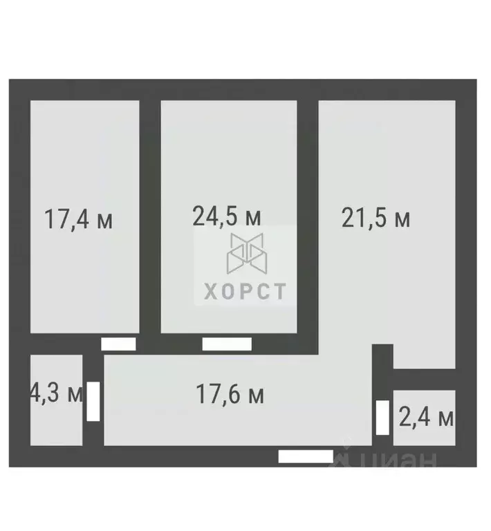 2-к кв. Ставропольский край, Ставрополь ул. Ленина, 244/2 (88.0 м) - Фото 1
