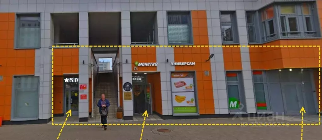 Торговая площадь в Санкт-Петербург Малая Митрофаньевская ул., 5к1 (401 ... - Фото 1