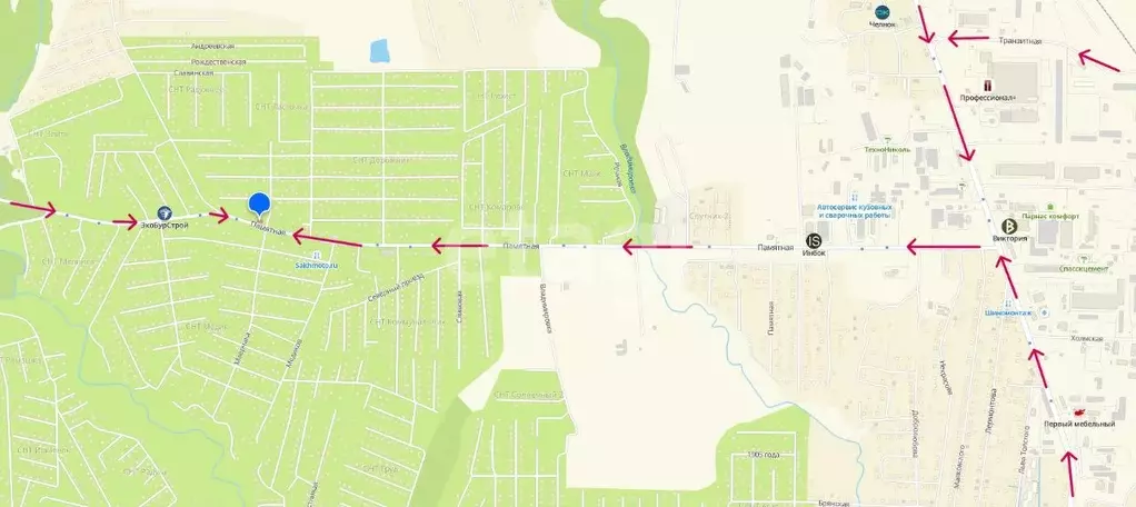 Участок в Сахалинская область, Южно-Сахалинск ул. Памятная (7.95 сот.) - Фото 2