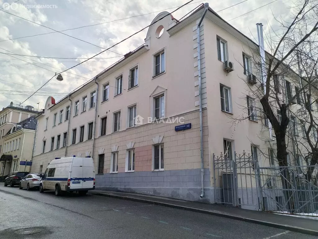 3-комнатная квартира: Москва, Печатников переулок, 10 (40.6 м) - Фото 1