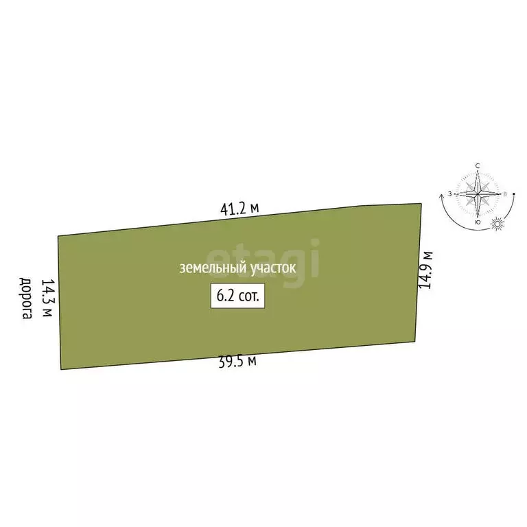 Дом в Ялуторовск, СТ Садовод (12 м) - Фото 1