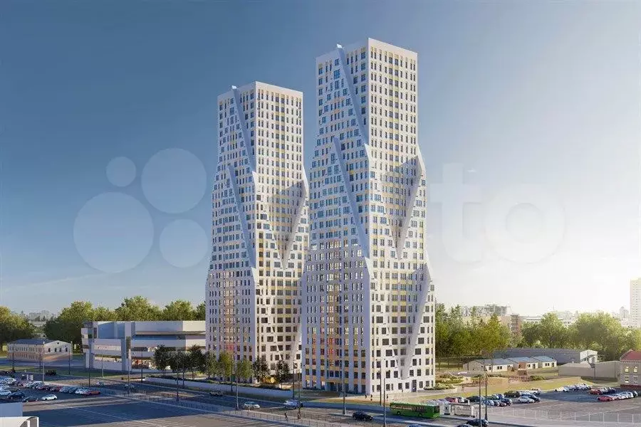 2-к. квартира, 66,8 м, 8/30 эт. - Фото 1