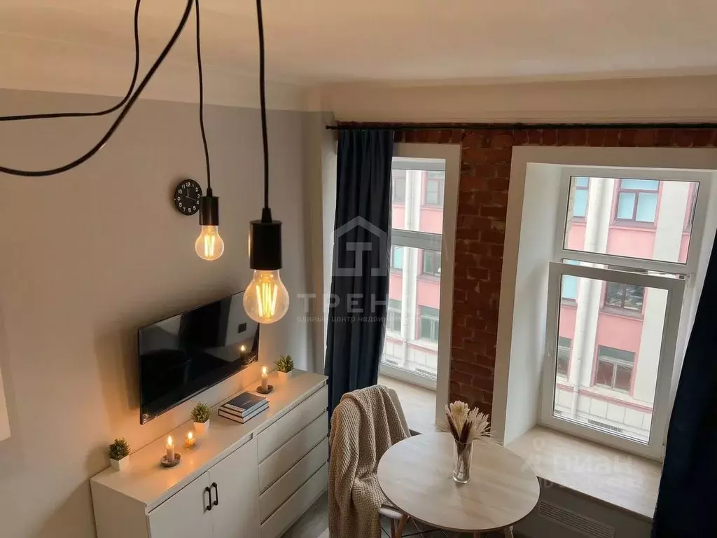 Студия Санкт-Петербург 8-я Советская ул., 57 (22.0 м) - Фото 2