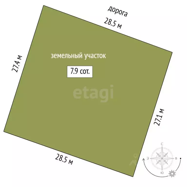 Участок в Тюменская область, Тюмень  (7.94 сот.) - Фото 2