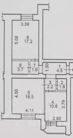 2-к кв. Новосибирская область, Кольцово рп ул. Молодежная, 4 (60.4 м) - Фото 1