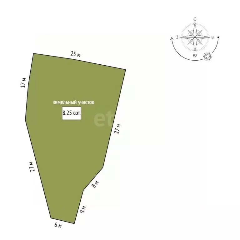 Участок в Амурская область, Благовещенск Строитель садовое ... - Фото 2