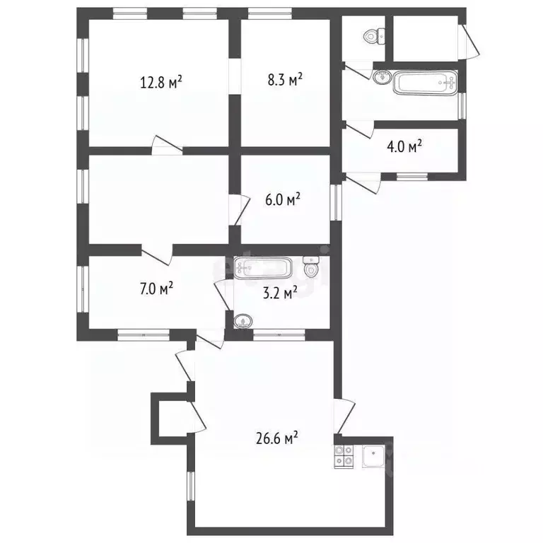 Дом в Краснодарский край, Новороссийск ул. Чайковского, 37А (107 м) - Фото 2