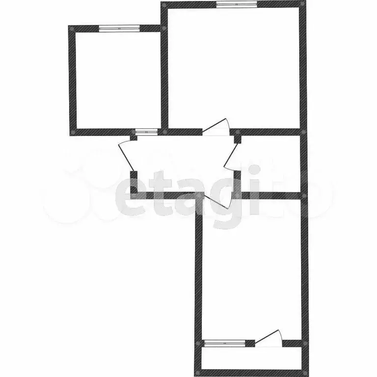 2-к. квартира, 52 м, 9/9 эт. - Фото 0