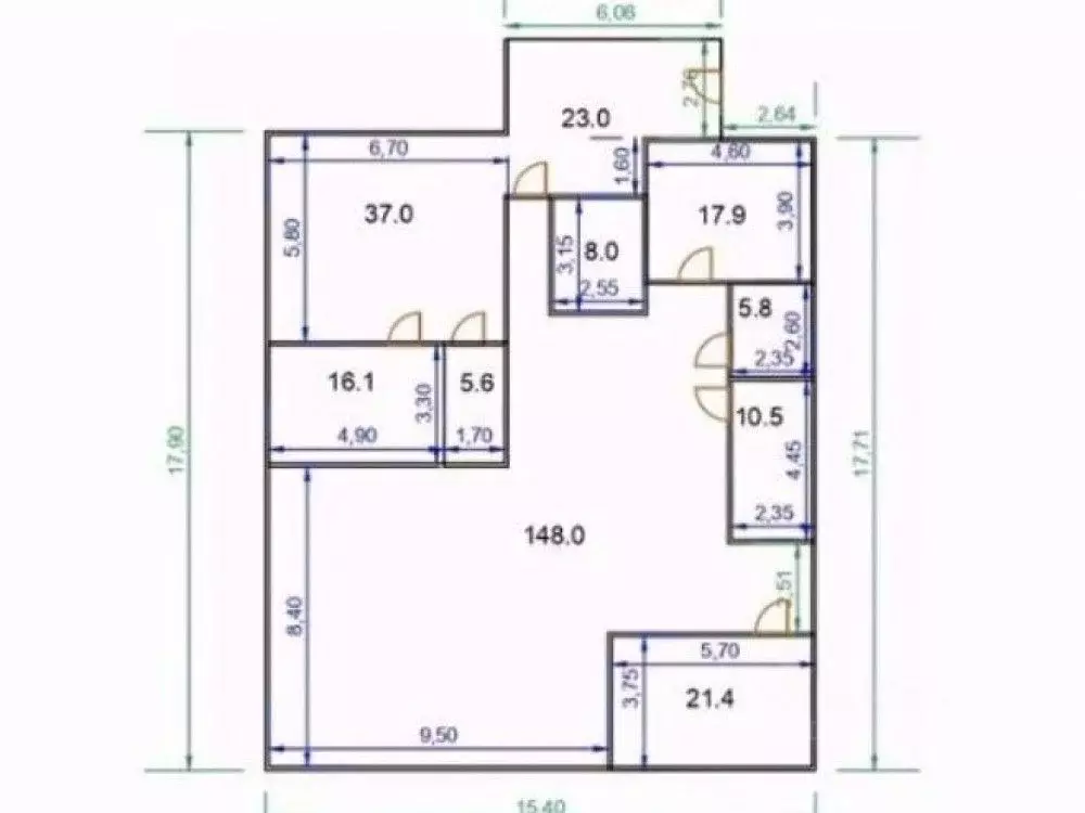 Офис в Москва Бауманская ул., 6С2 (297 м) - Фото 1