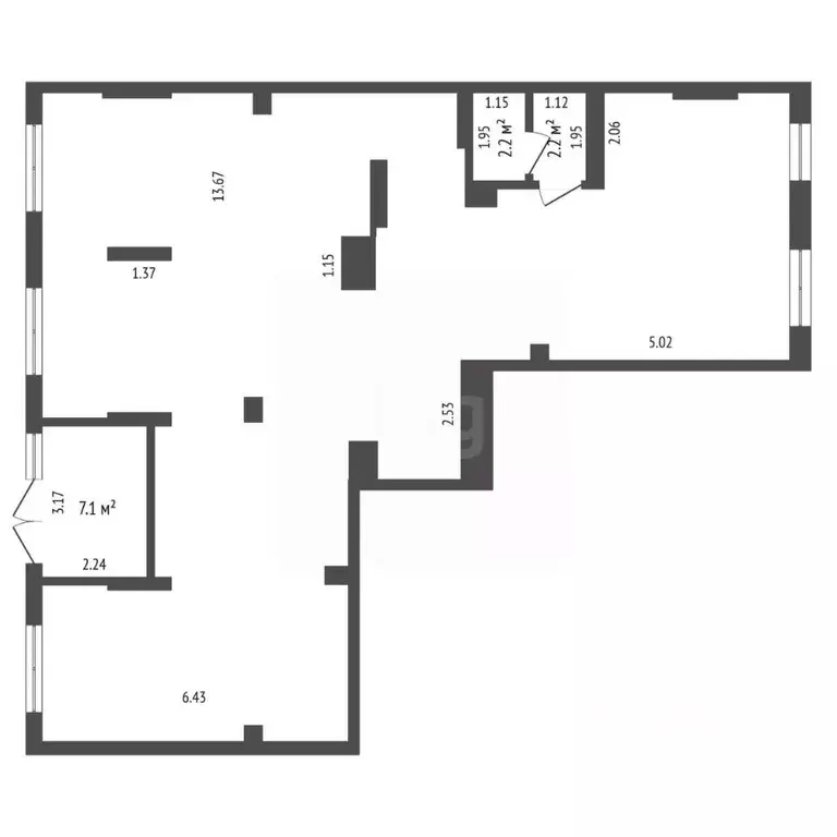Помещение свободного назначения в Тюменская область, Тюмень ул. 50 лет ... - Фото 2