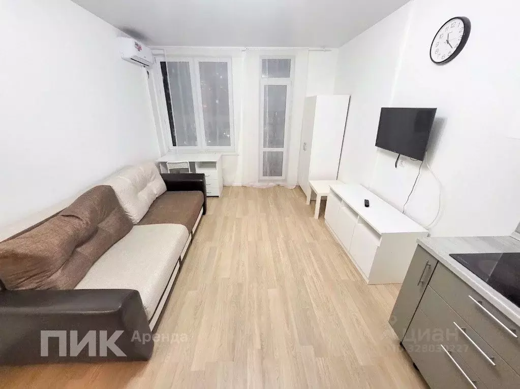 Студия Москва Цимлянская ул., 3к1 (27.7 м) - Фото 1