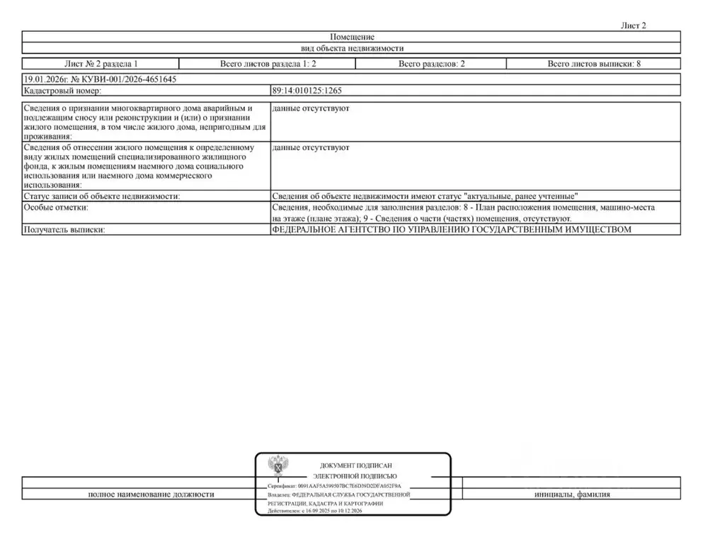 Помещение свободного назначения в Ямало-Ненецкий АО, Губкинский  (22 ... - Фото 1